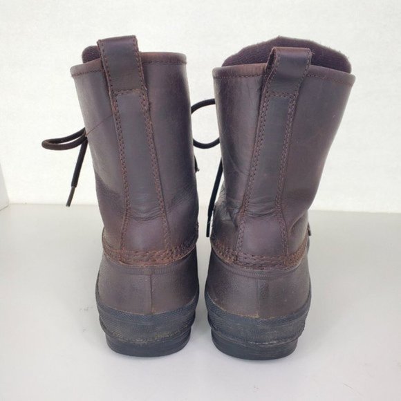 Ugg Mens Yucca 1015382 Brown Waterproof Winter Leather Duck Boots Size 10 main image 11